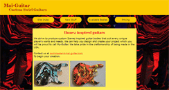 Desktop Screenshot of mai-guitar.com